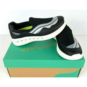 VENTOLATION Womens Nora Water Shoes Slip On Quick Drying Black Size 6 M New